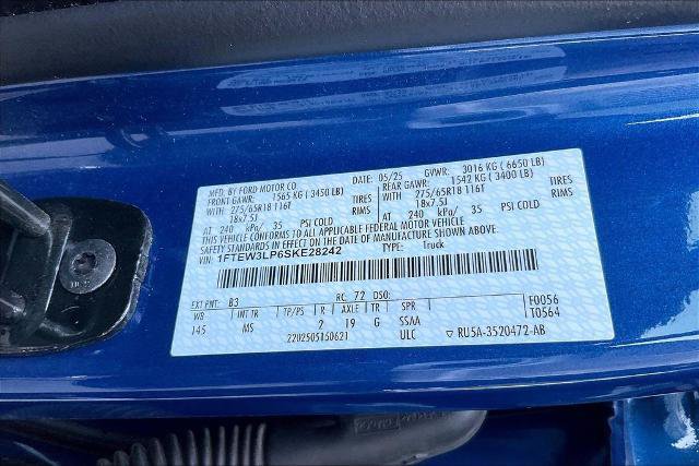 Certified 2025 Ford F150 XLT w/ Equipment Group 301A Standard AWD/4WD image 10