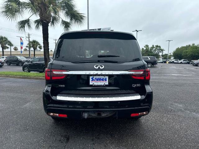 Used 2022 INFINITI QX80 Luxe w/ Cargo Package AWD/4WD image 4