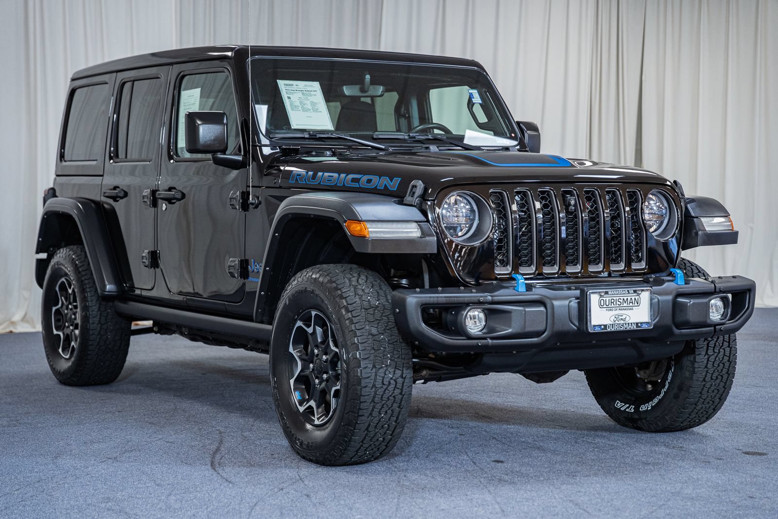 Used 2023 Jeep Wrangler Unlimited Rubicon 4xe w/ Steel Bumper Group