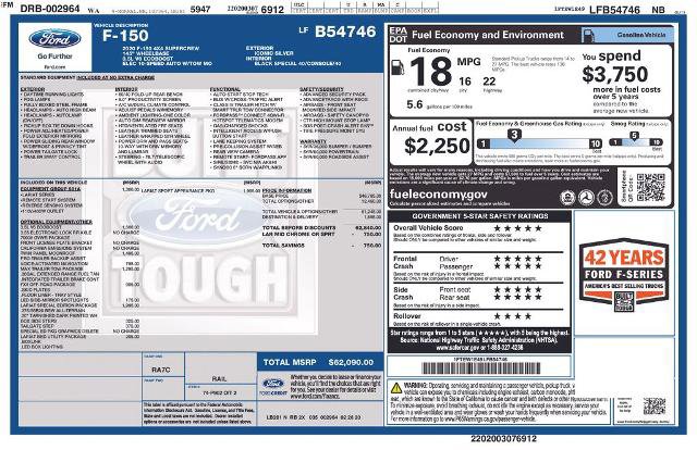 Certified 2020 Ford F150 Lariat image 14