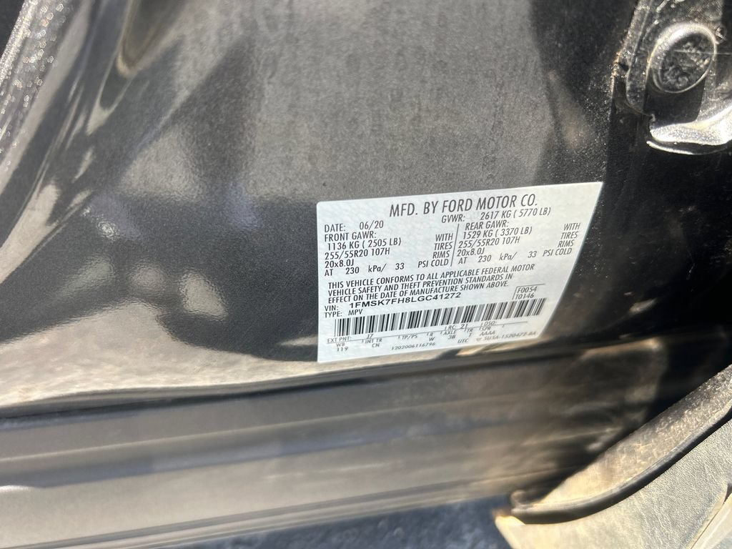 Certified 2020 Ford Explorer Limited RWD image 34