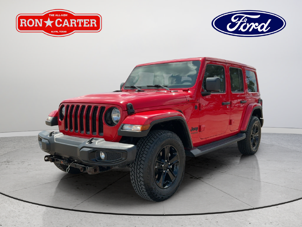 Used 2021 Jeep Wrangler Unlimited Sahara AWD/4WD image 3