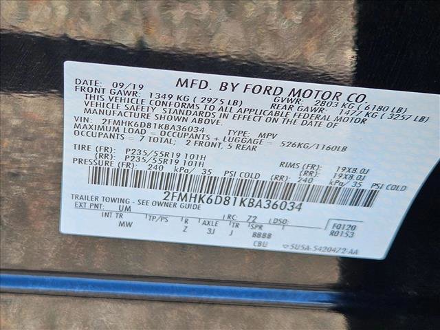 Certified 2019 Ford Flex Limited image 26