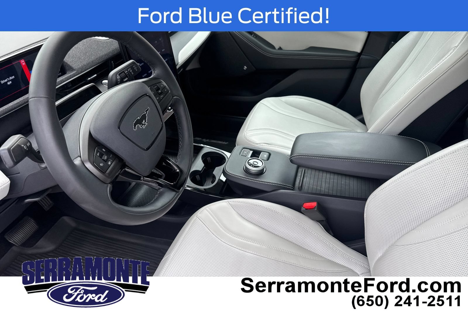 Certified 2023 Ford Mustang Mach-E Premium w/ Mustang Nite Pony Package RWD image 13