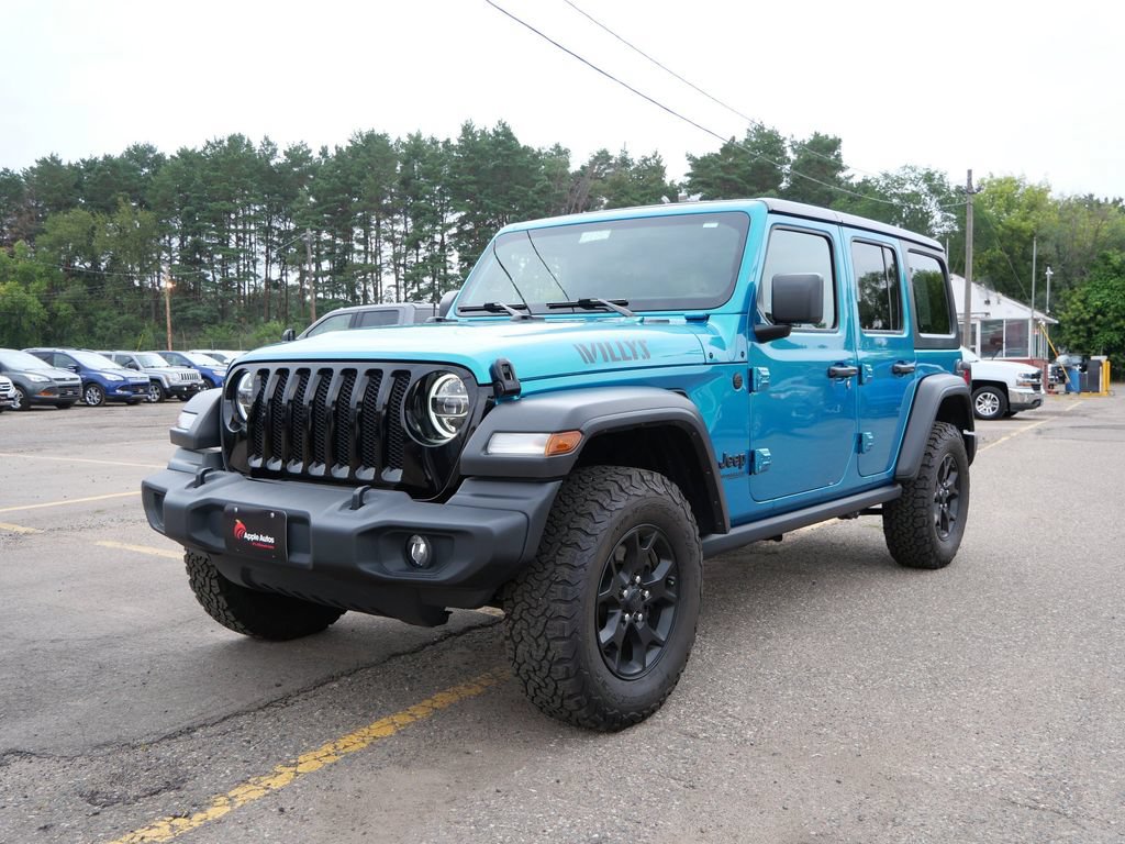 Used 2020 Jeep Wrangler Unlimited Sport AWD/4WD image 2