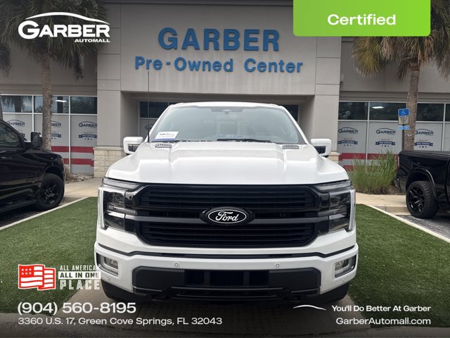 Certified 2025 Ford F150 Platinum w/ Equipment Group 702A High AWD/4WD image 1