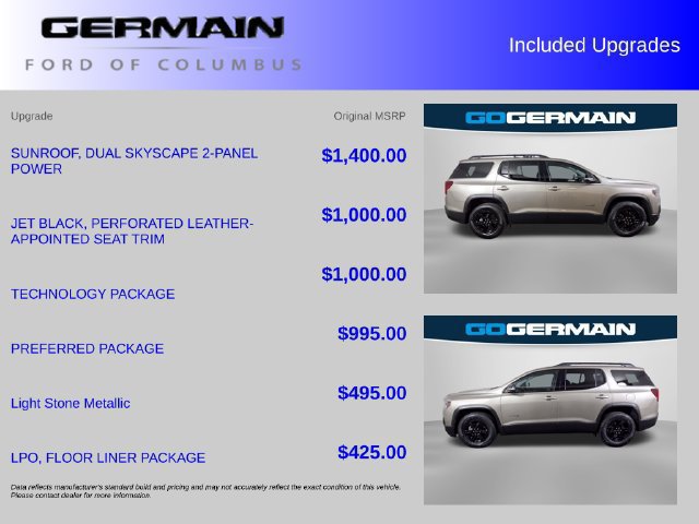 Used 2022 GMC Acadia AT4 w/ Technology Package AWD/4WD image 38