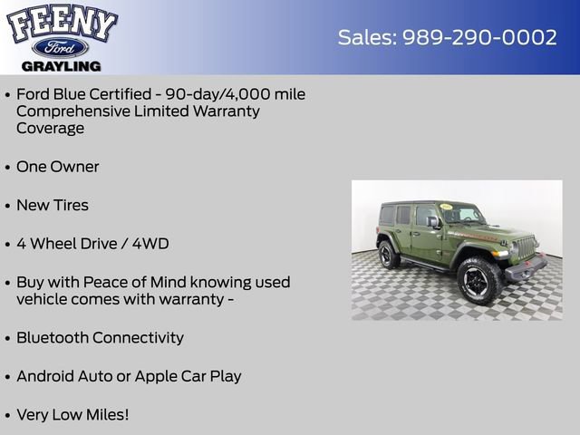 Used 2021 Jeep Wrangler Unlimited Rubicon w/ Cold Weather Group image 11