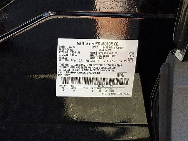 Certified 2022 Ford Edge SEL w/ Convenience Package AWD/4WD image 28