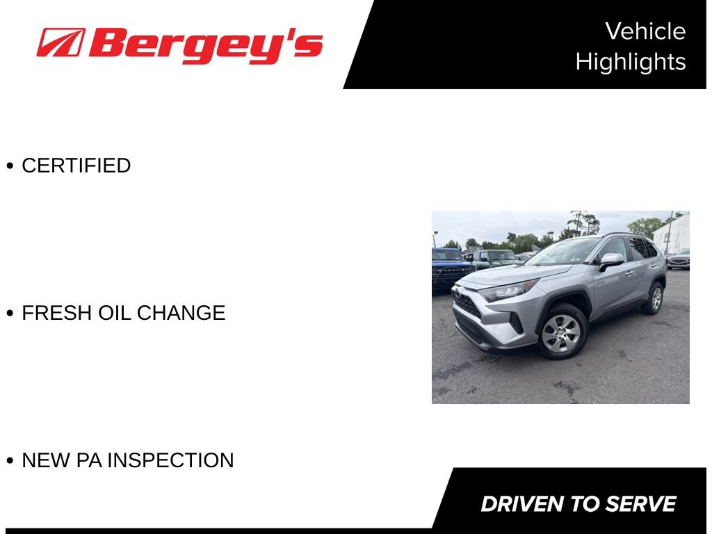 Used 2019 Toyota RAV4 LE w/ All Weather Liner Package AWD/4WD image 5