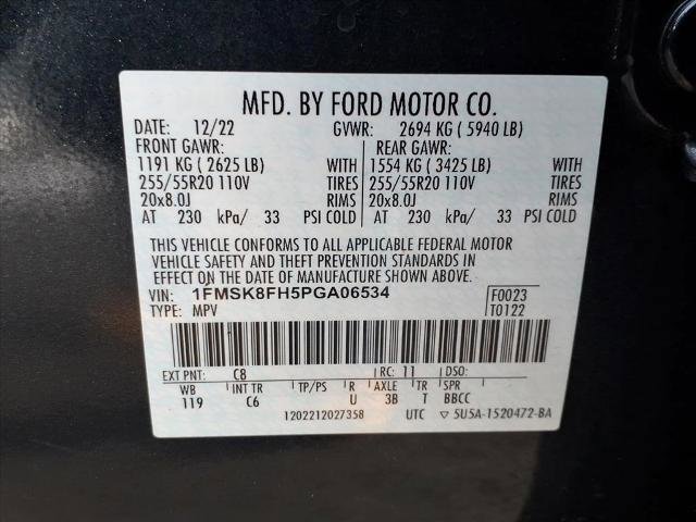 Certified 2023 Ford Explorer Limited w/ Limited Technology Package image 28