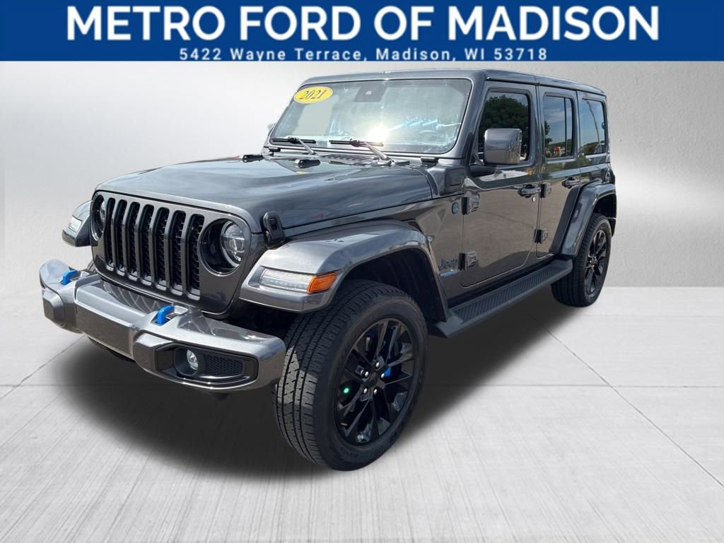 Used 2021 Jeep Wrangler Unlimited Sahara AWD/4WD image 5