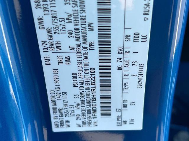 Certified 2024 Ford Bronco Big Bend AWD/4WD image 29