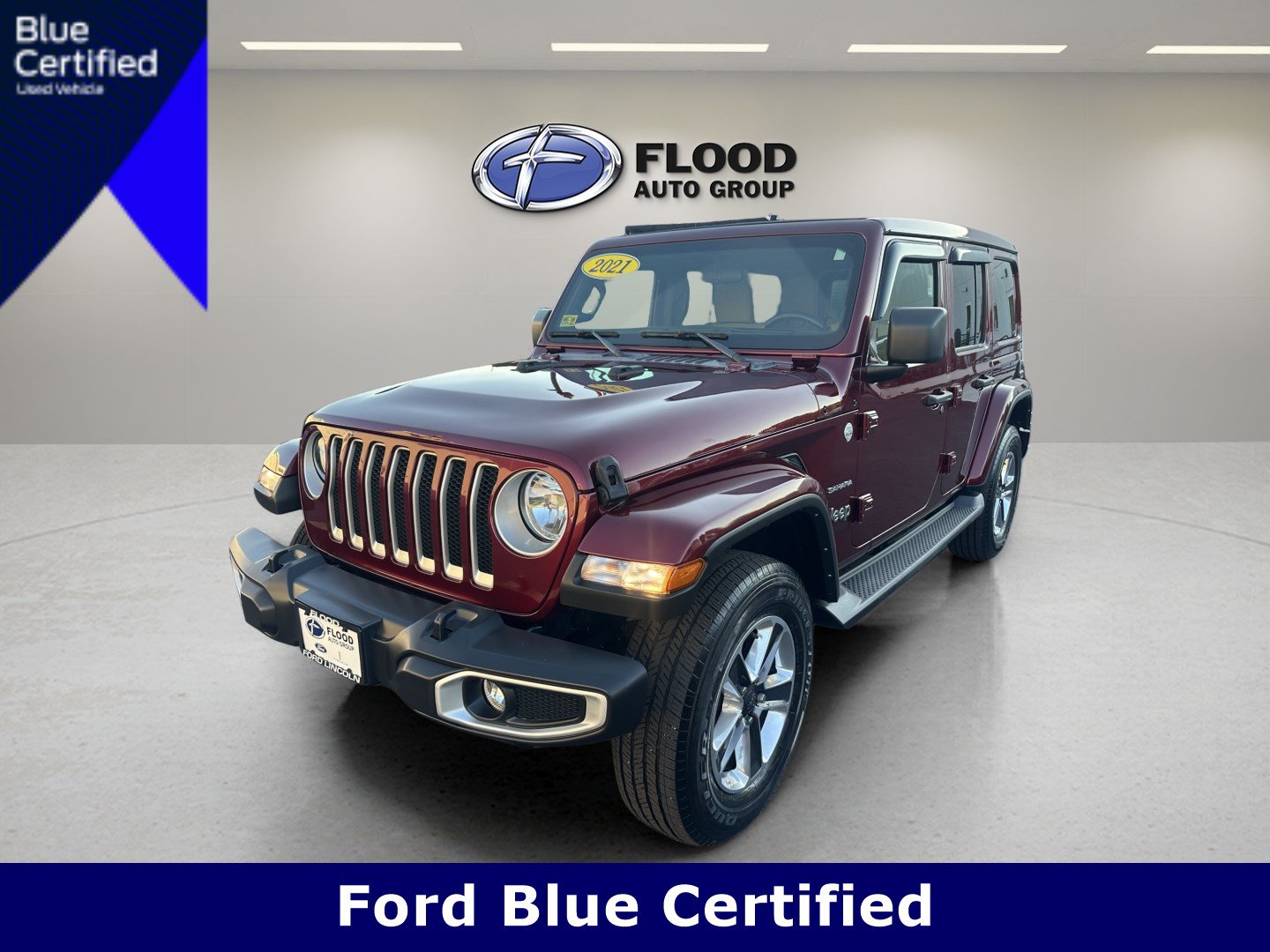 Used 2021 Jeep Wrangler Unlimited Sahara AWD/4WD image 3