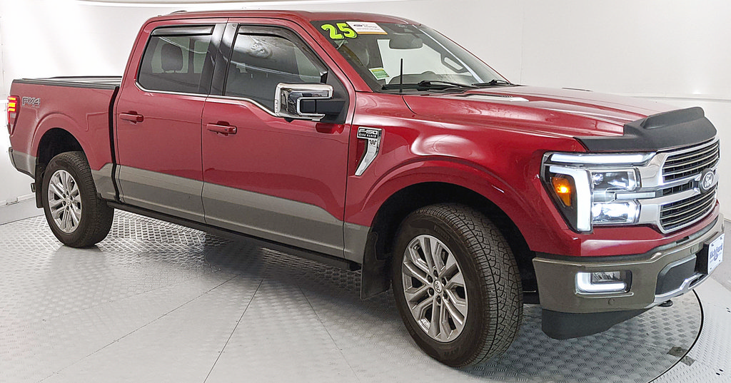 Certified 2025 Ford F150 King Ranch w/ FX4 Off-Road Package
