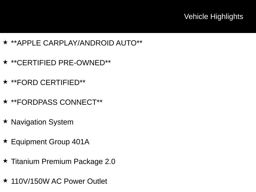 Certified 2020 Ford Escape Titanium AWD/4WD image 10