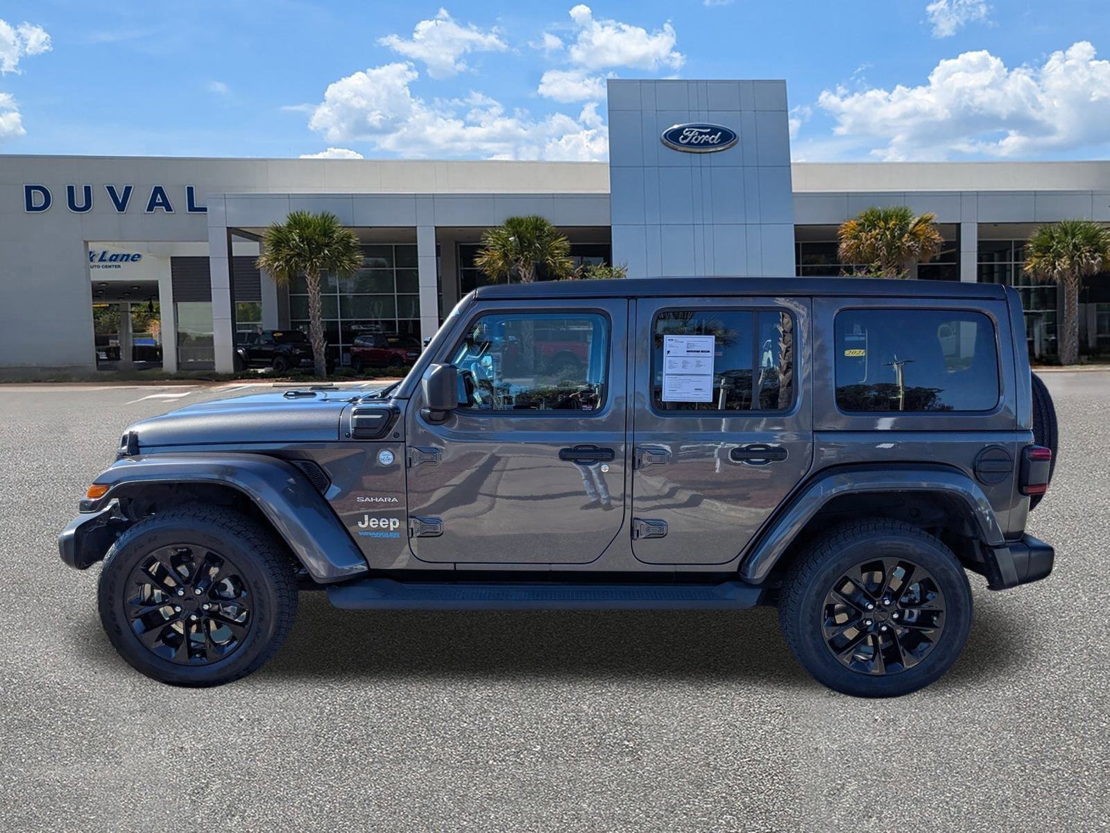 Used 2021 Jeep Wrangler Unlimited Sahara w/ Cold Weather Group image 2
