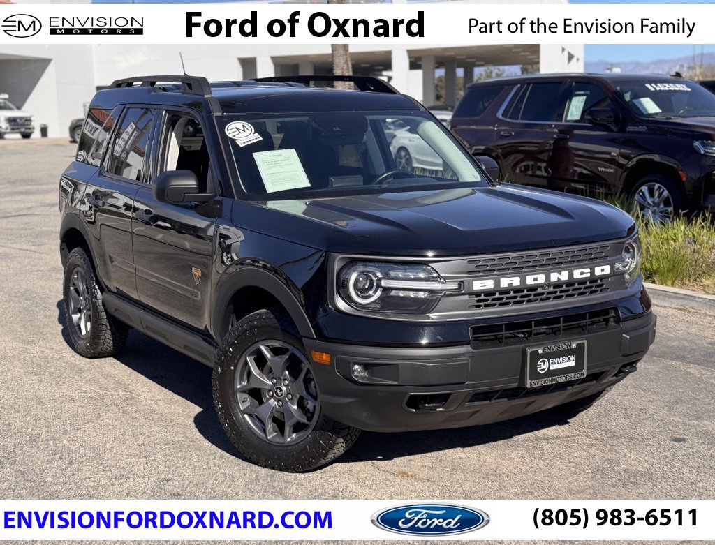 Certified 2023 Ford Bronco Sport Badlands