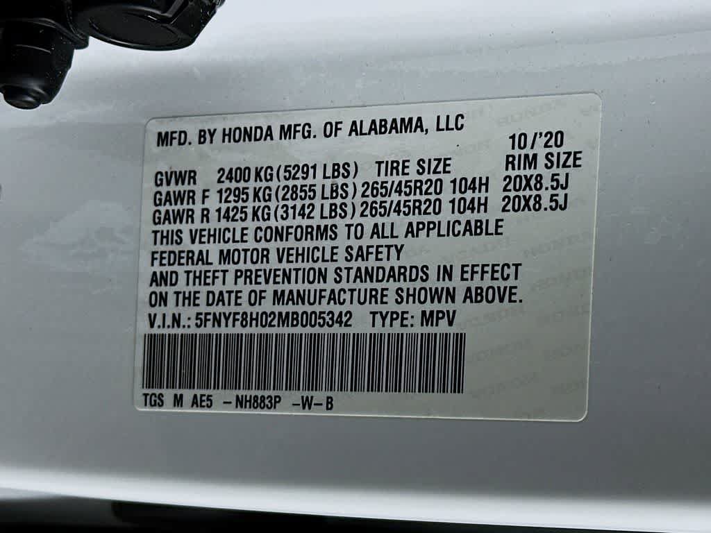 Used 2021 Honda Passport Elite image 23