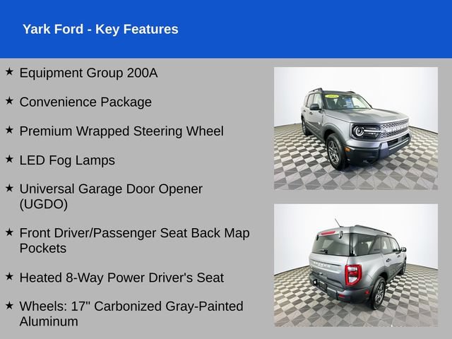 Certified 2025 Ford Bronco Sport Big Bend w/ Convenience Package AWD/4WD video 2