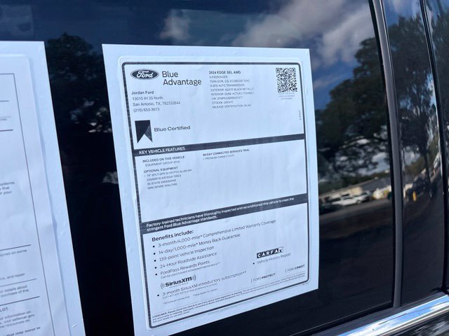 Certified 2024 Ford Edge SEL AWD/4WD image 9