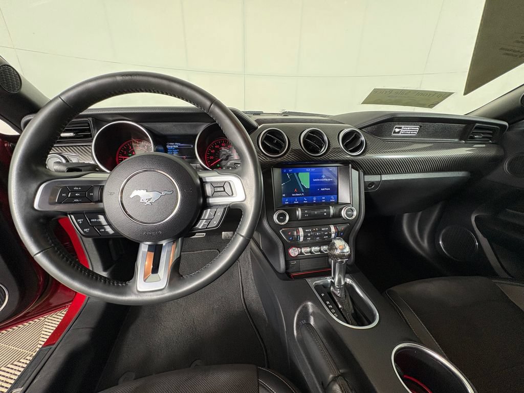 Certified 2020 Ford Mustang Premium w/ Carbon Sport Interior Package RWD image 7