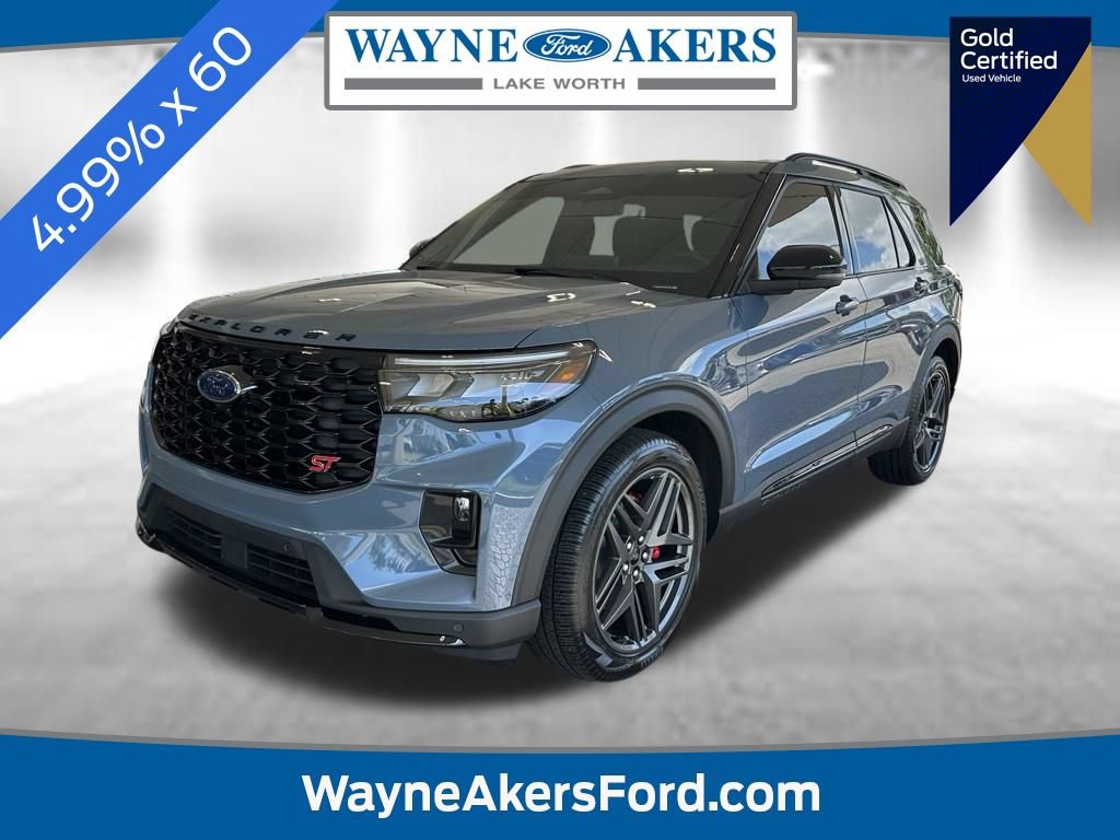 Certified 2025 Ford Explorer ST w/ Sun And Sound Package