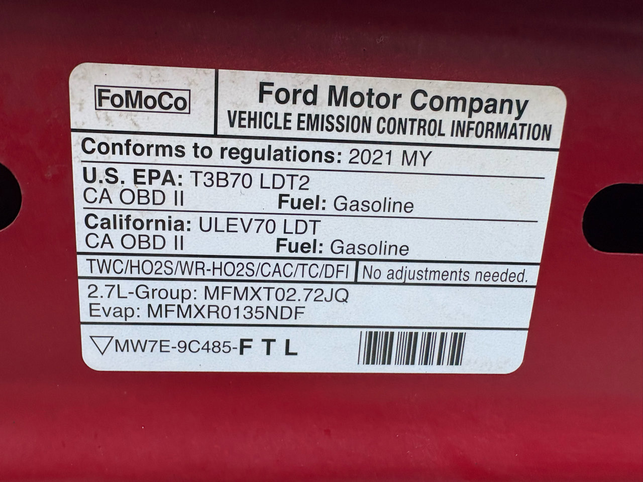 Certified 2021 Ford Edge ST image 70