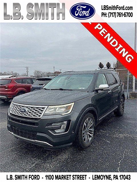 Certified 2017 Ford Explorer Platinum