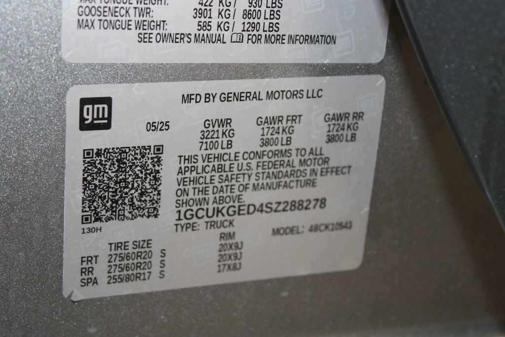 Used 2025 Chevrolet Silverado 1500 LTZ image 24