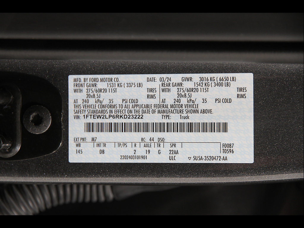 Certified 2024 Ford F150 STX AWD/4WD image 24