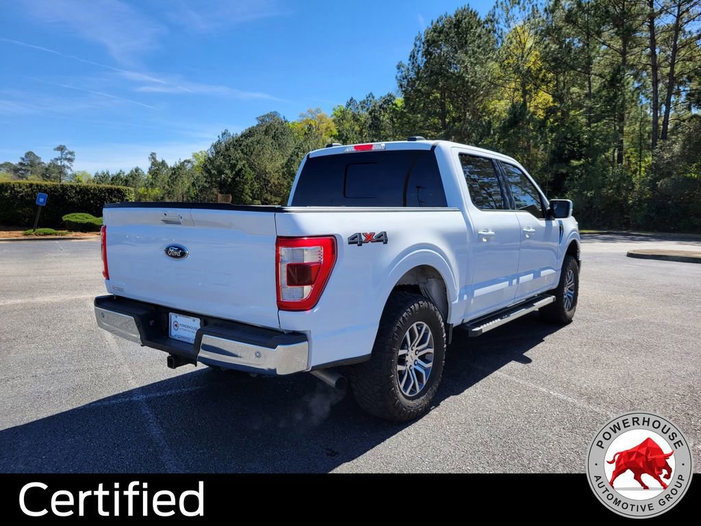 Certified 2022 Ford F150 Lariat w/ Equipment Group 501A Mid image 5