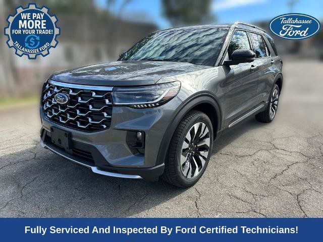 Certified 2026 Ford Explorer Platinum w/ LUX Leather Package AWD/4WD image 1