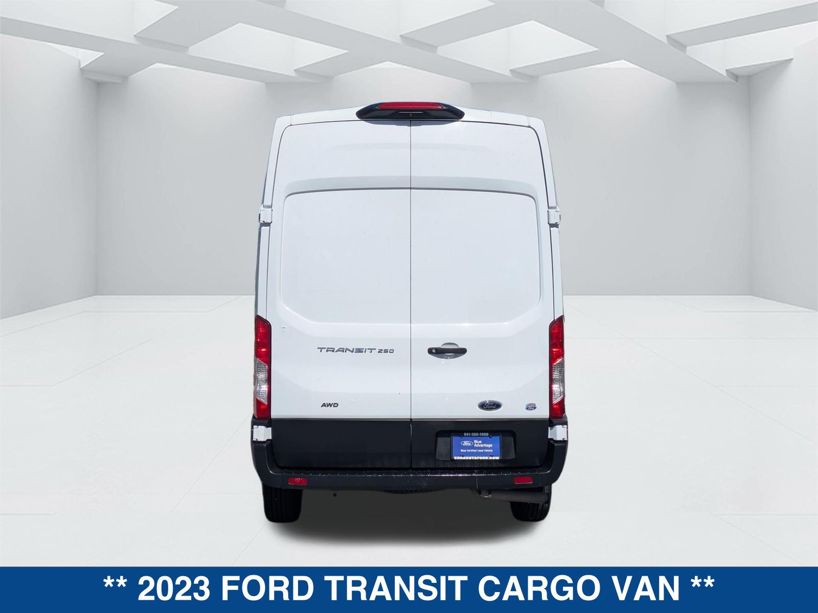 Certified 2023 Ford Transit 250 148 High Roof AWD image 6