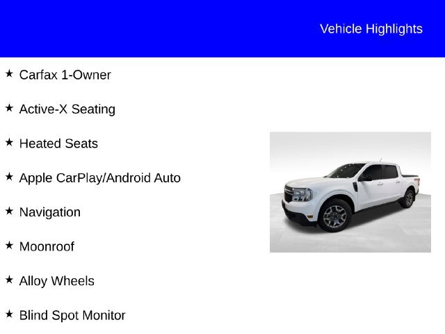 Certified 2024 Ford Maverick Lariat w/ FX4 Off-Road Package AWD/4WD image 2
