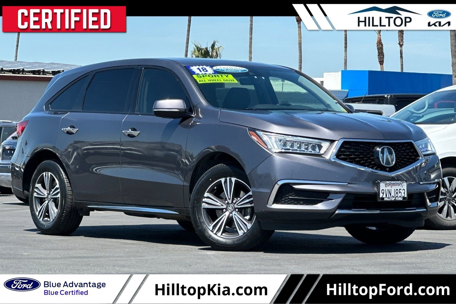 Used 2018 Acura MDX SH-AWD