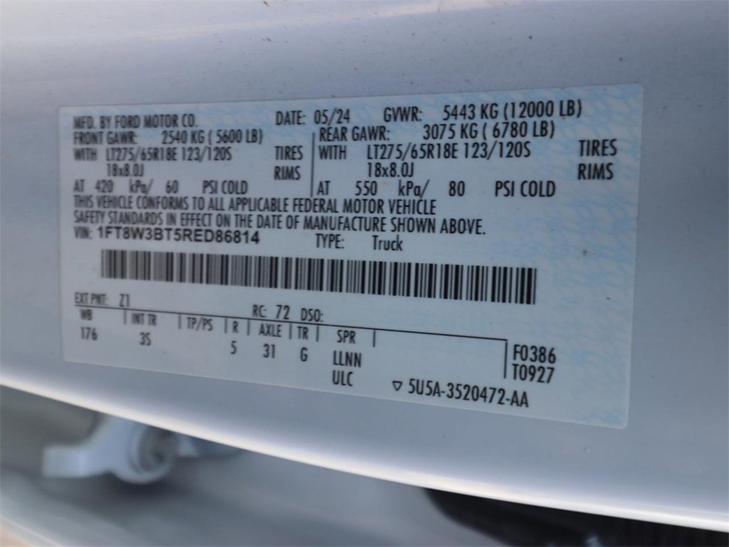 Certified 2024 Ford F350 XLT image 21