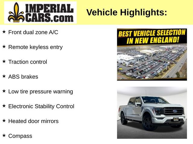 Certified 2023 Ford F150 Lariat w/ Equipment Group 502A High AWD/4WD image 5