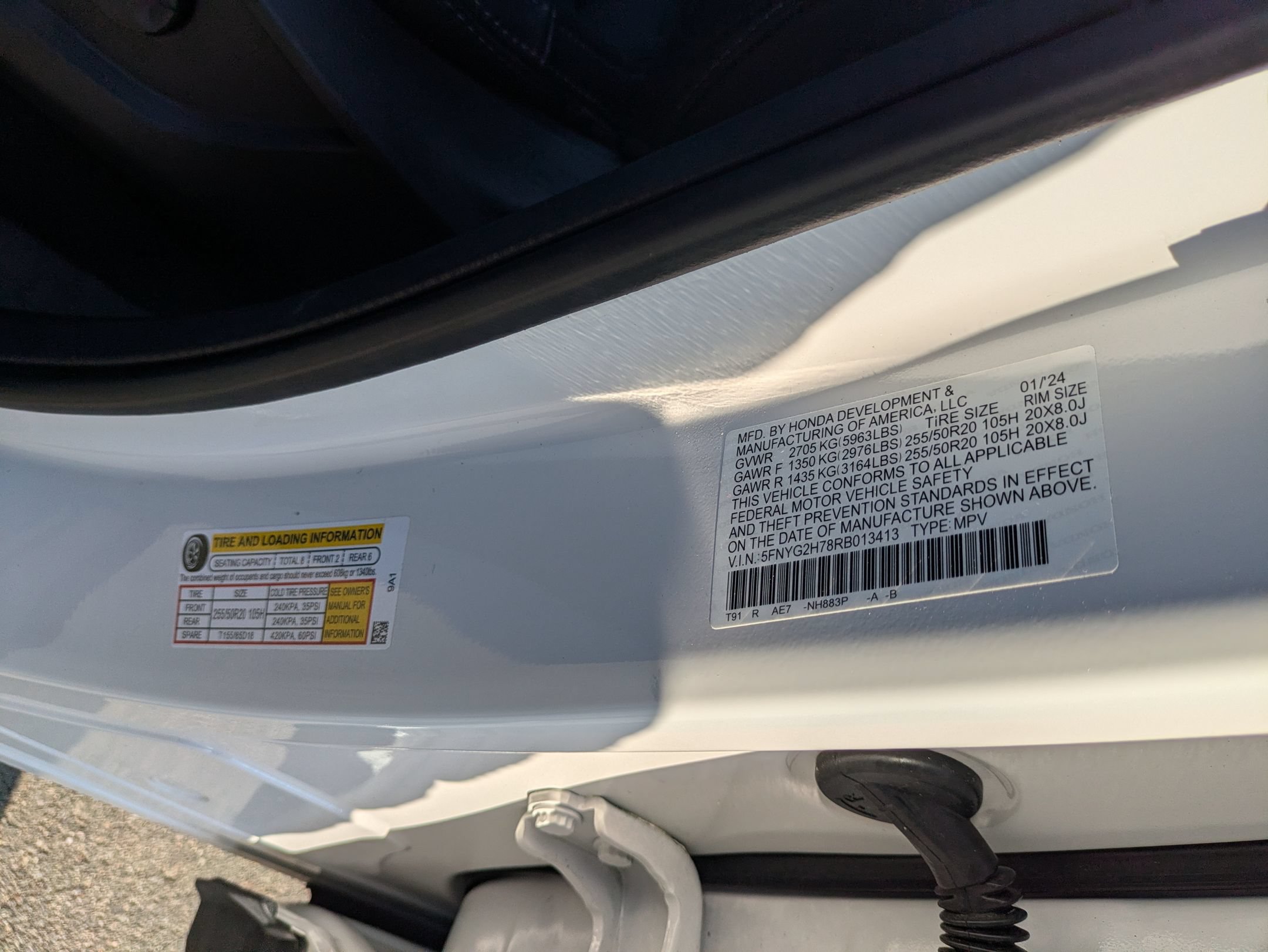 Used 2024 Honda Pilot Touring image 42