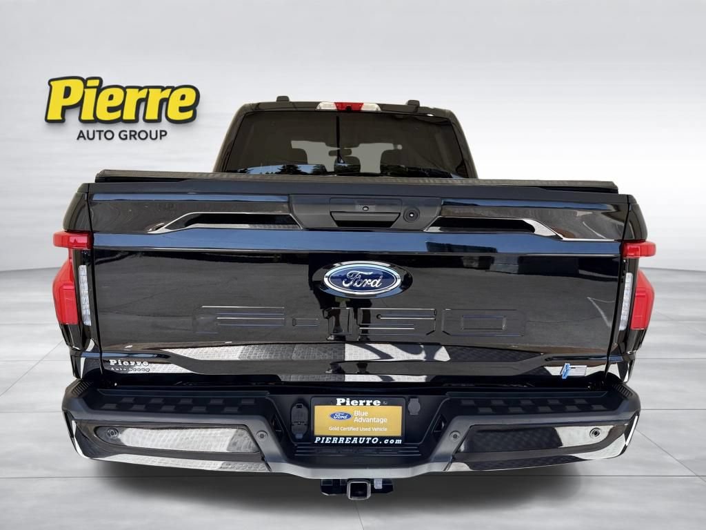 Certified 2023 Ford F150 Lightning XLT w/ Tow Technology Package AWD/4WD image 3