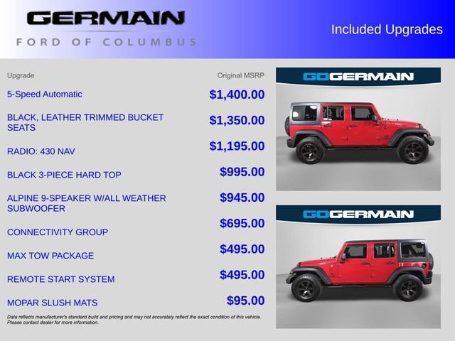 Used 2017 Jeep Wrangler Unlimited Rubicon w/ Connectivity Group AWD/4WD image 36
