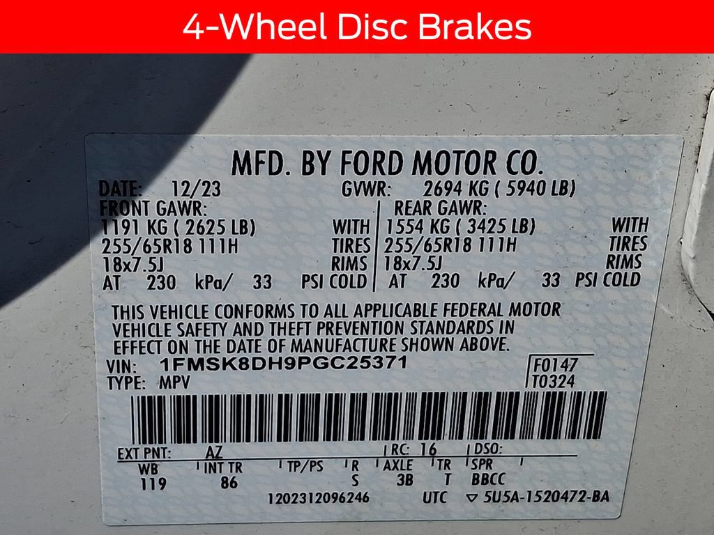 Certified 2023 Ford Explorer XLT w/ Class IV Trailer Tow Package AWD/4WD image 26