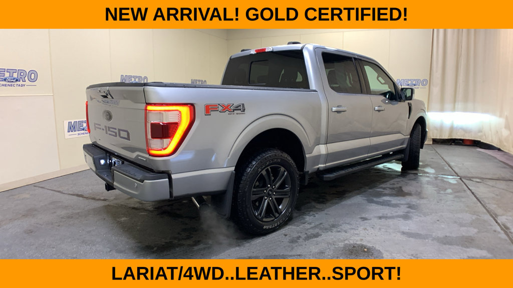 Certified 2021 Ford F150 Lariat w/ Equipment Group 502A High AWD/4WD image 3
