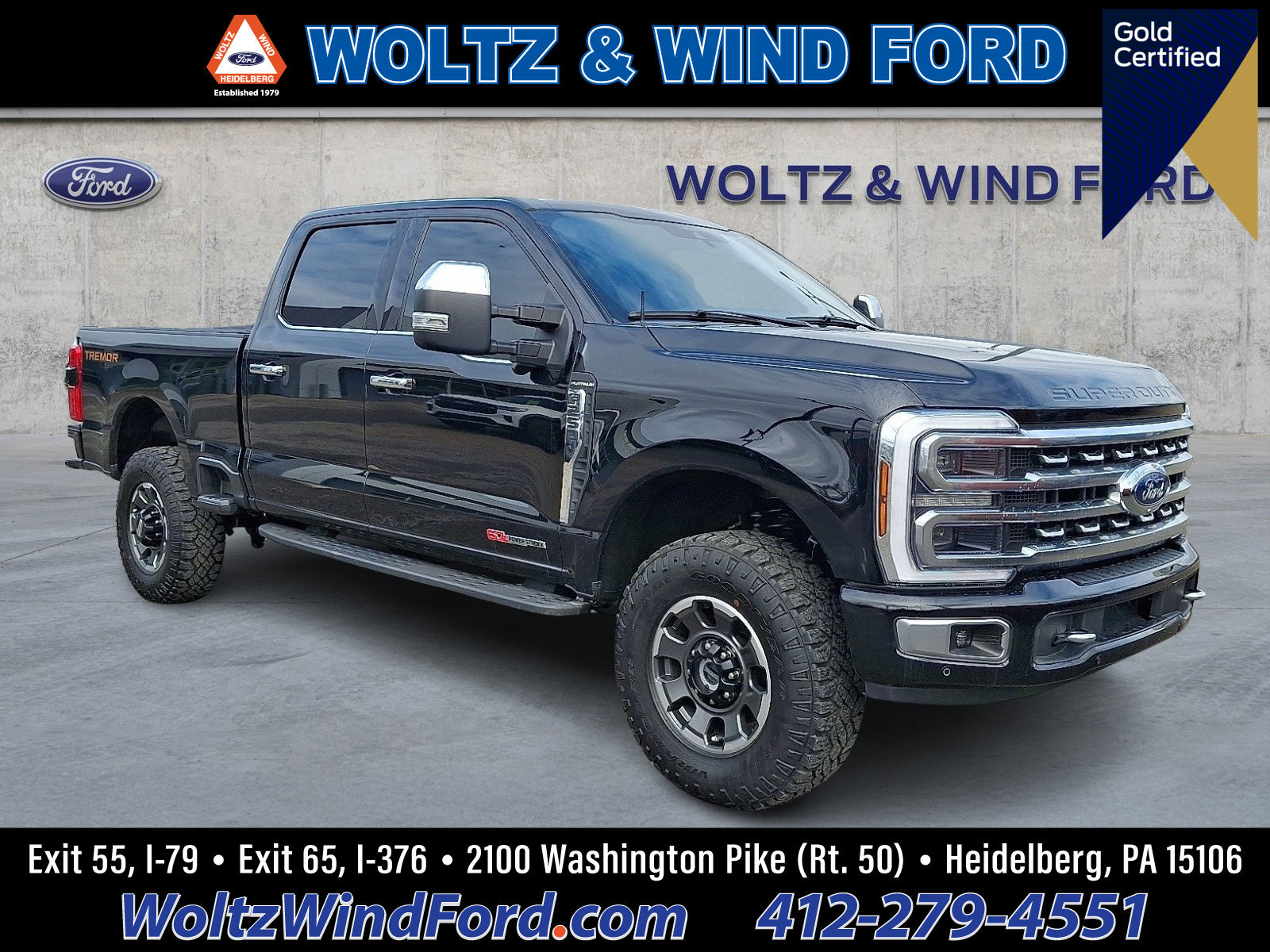 Certified 2024 Ford F250 Platinum w/ Tremor Off-Road Package