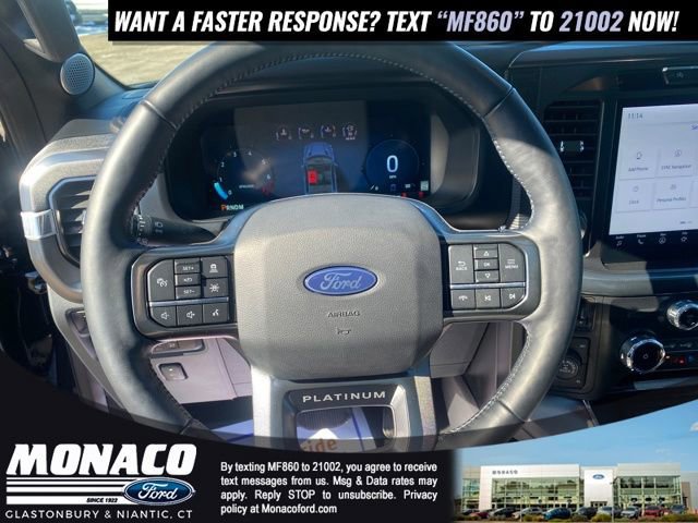 Certified 2024 Ford F150 Platinum w/ Equipment Group 702A High image 19
