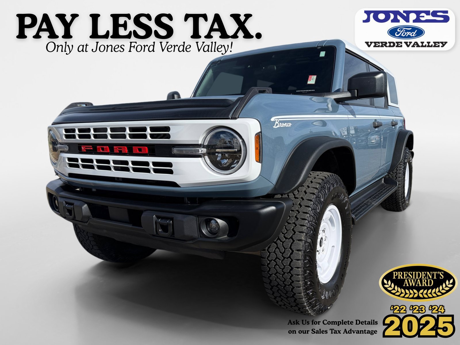 Certified 2025 Ford Bronco Heritage Edition