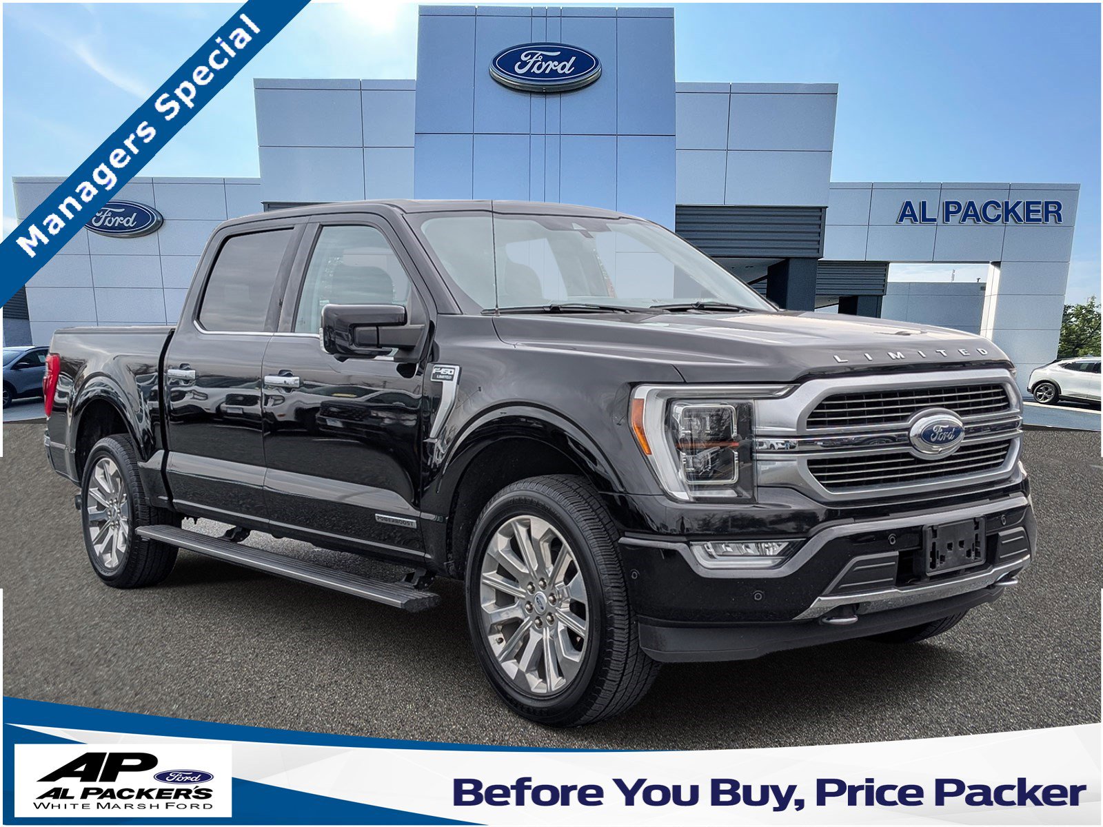 Certified 2021 Ford F150 Limited