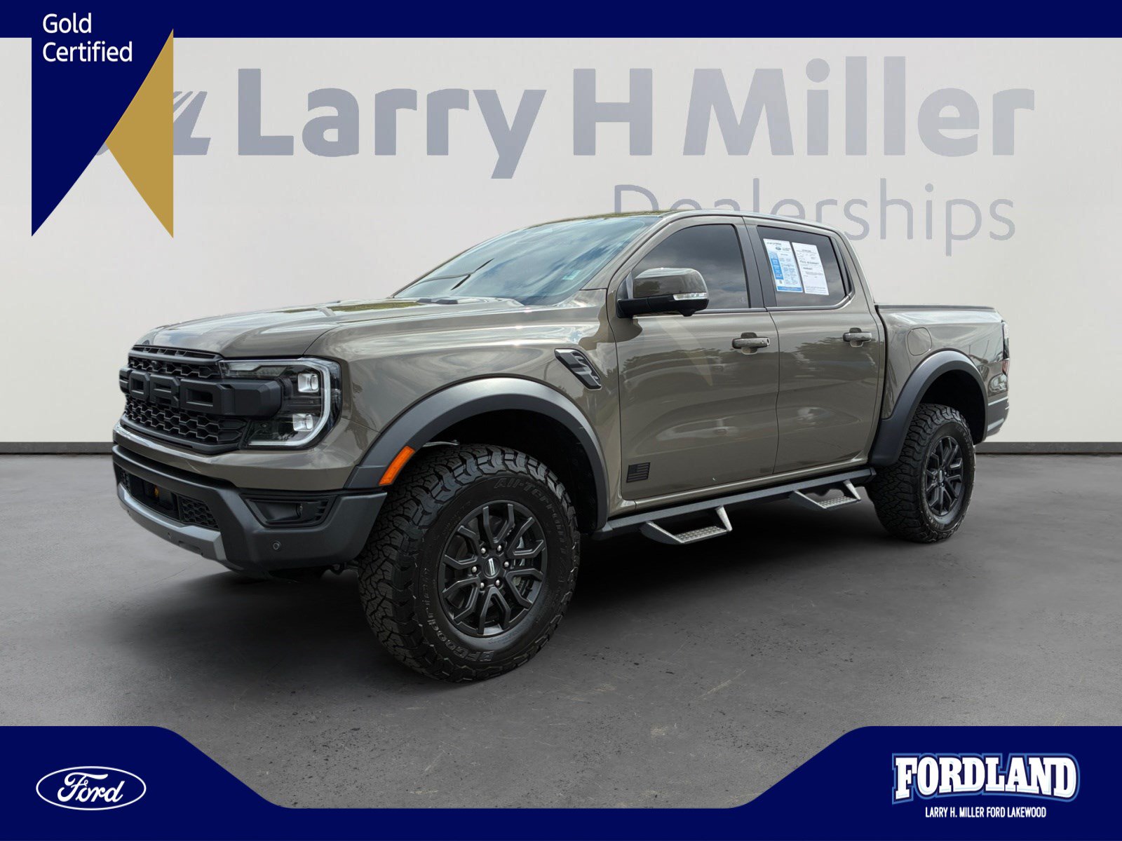Certified 2025 Ford Ranger Raptor AWD/4WD image 1