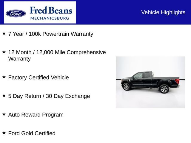 Certified 2022 Ford F150 XLT w/ Equipment Group 302A High AWD/4WD image 7