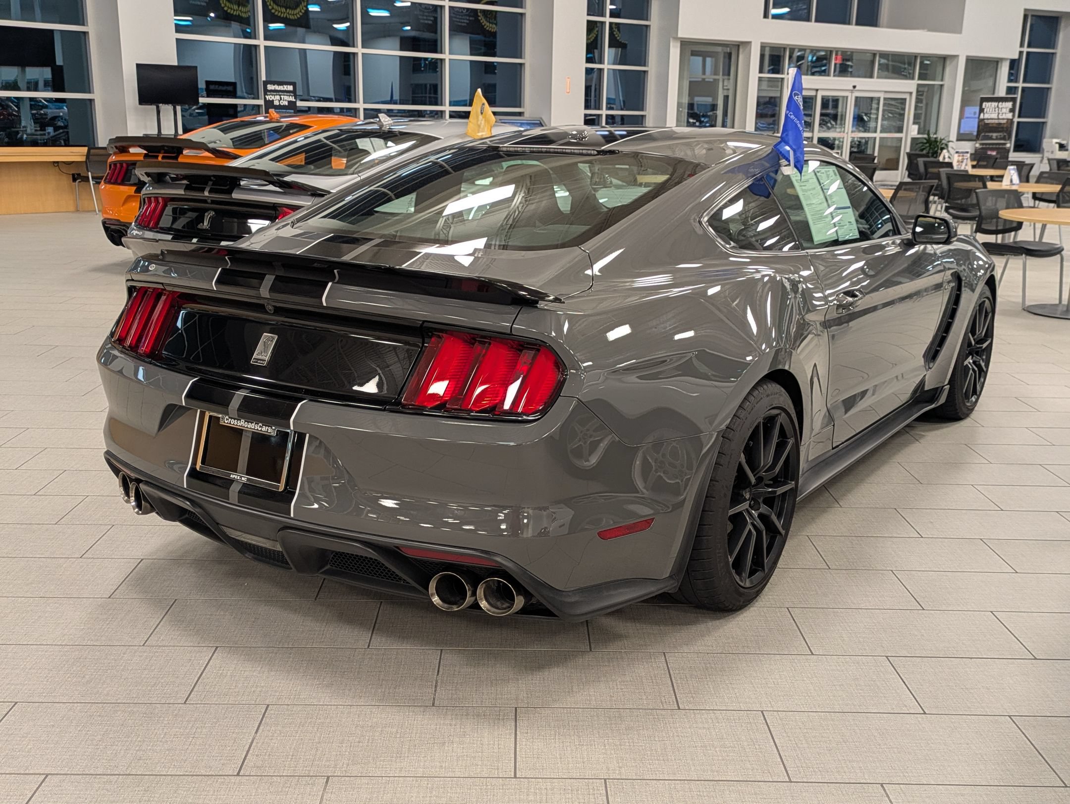 Certified 2018 Ford Mustang Shelby GT350 w/ Electronics Package RWD image 3